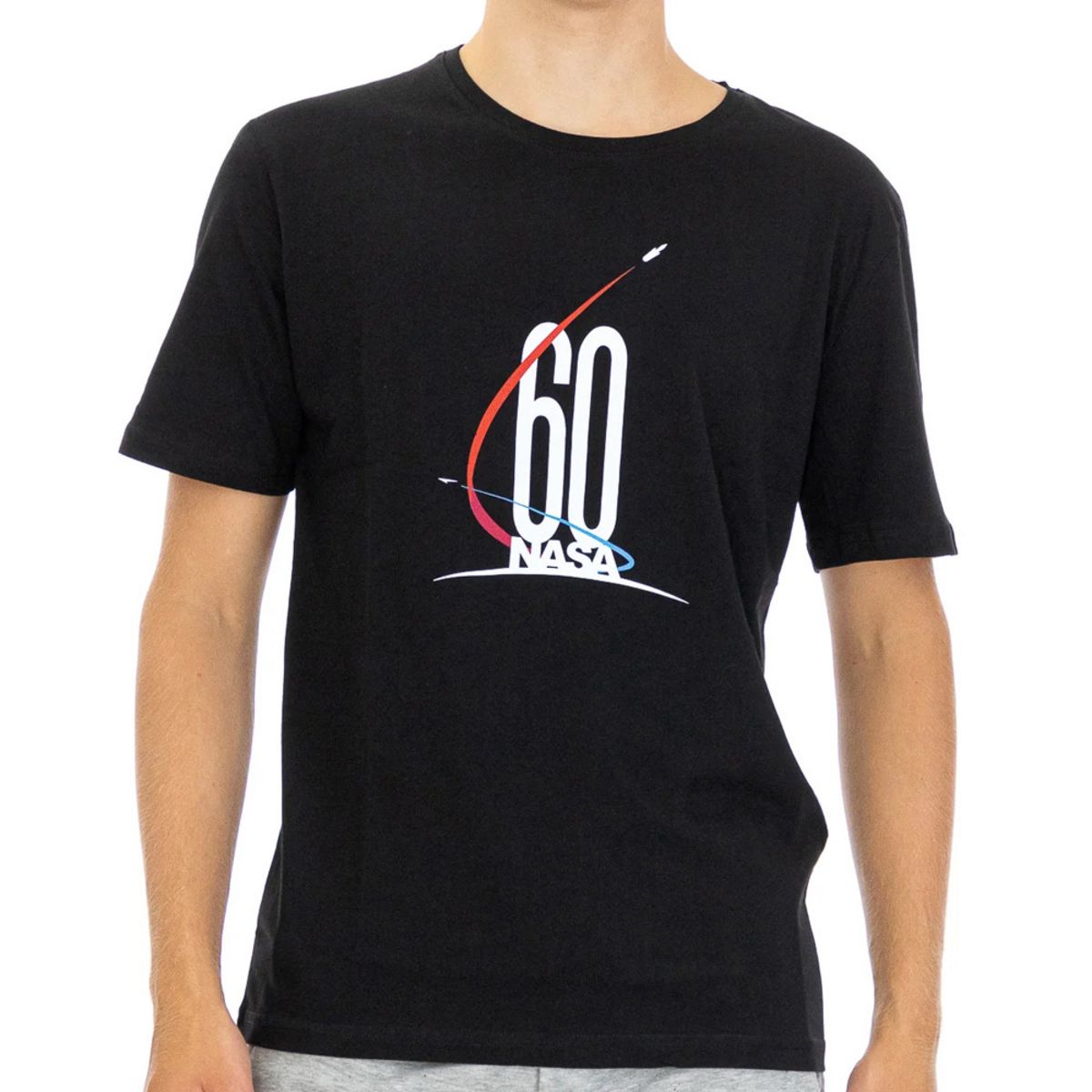 NASA T-shirt Noir Homme Nasa 52T