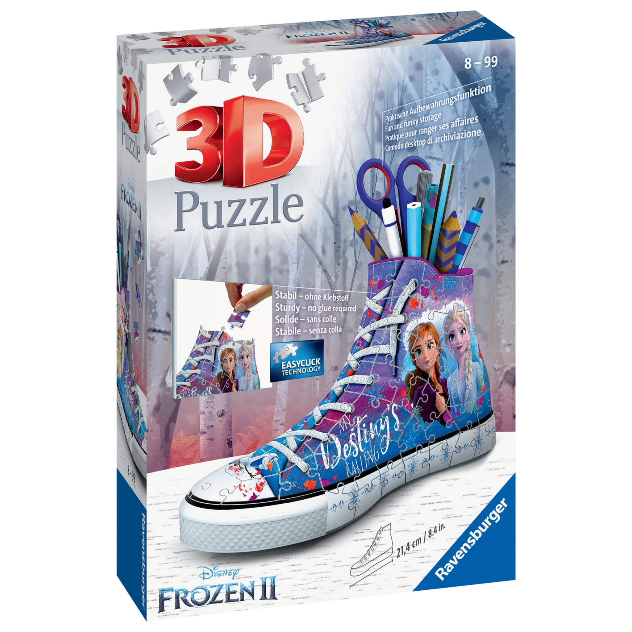 5€37 sur Puzzle 3D Ravensburger Sneaker Disney Frozen La Reine des Neiges 2  - Puzzle 3D - Achat & prix