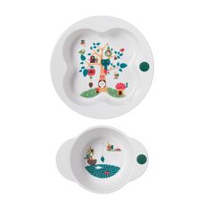 Bebe Confort Set Repas Bee Fantasy Assiette Bol Verre Couverts Pas Cher A Prix Auchan