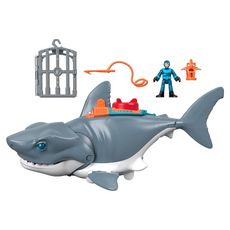 Fisher-Price - Imaginext - Coffret Requin Méga Mâchoire - Figurine 