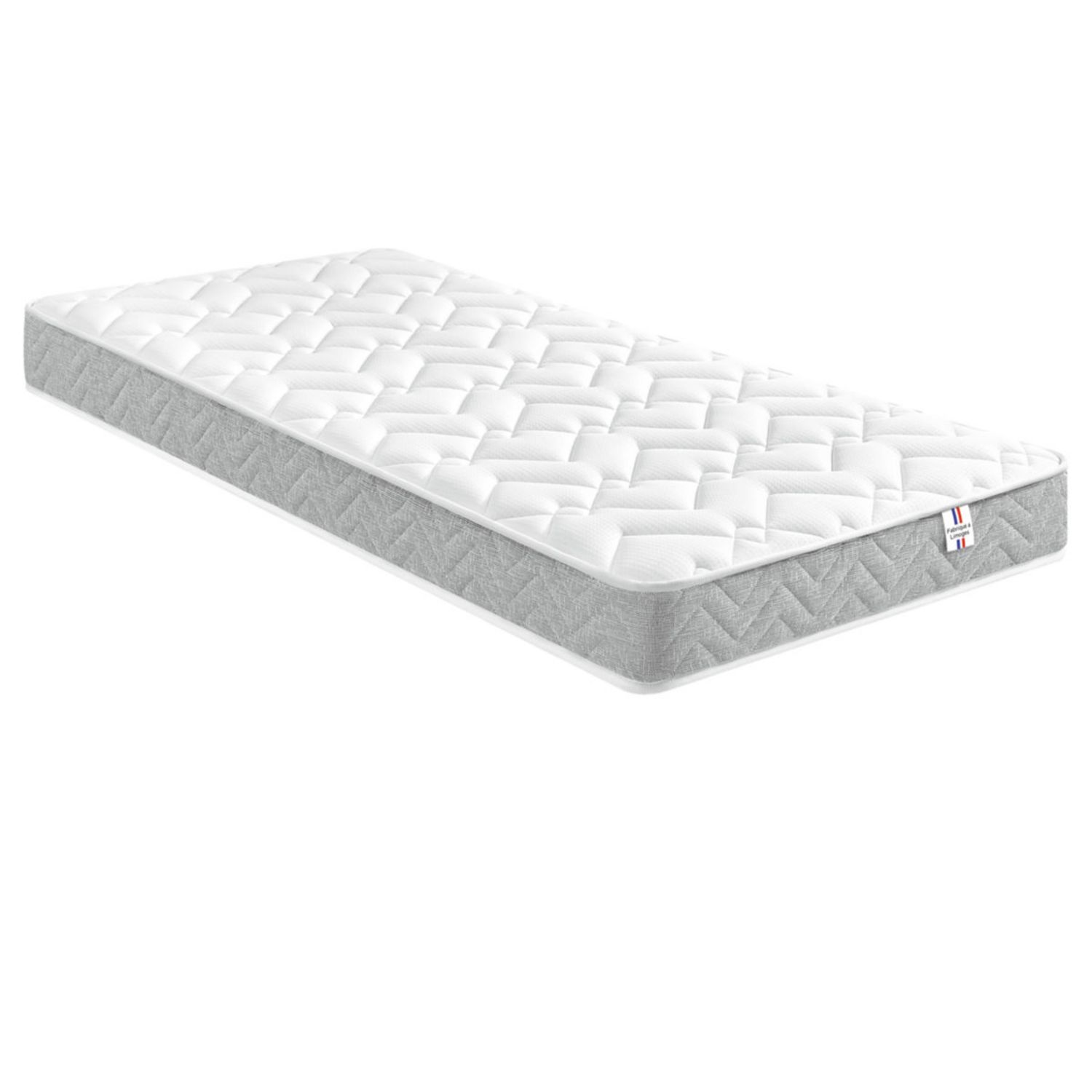 Matelas mousse pas cher 90x190 EMY - Literie - Matelas Pas Cher