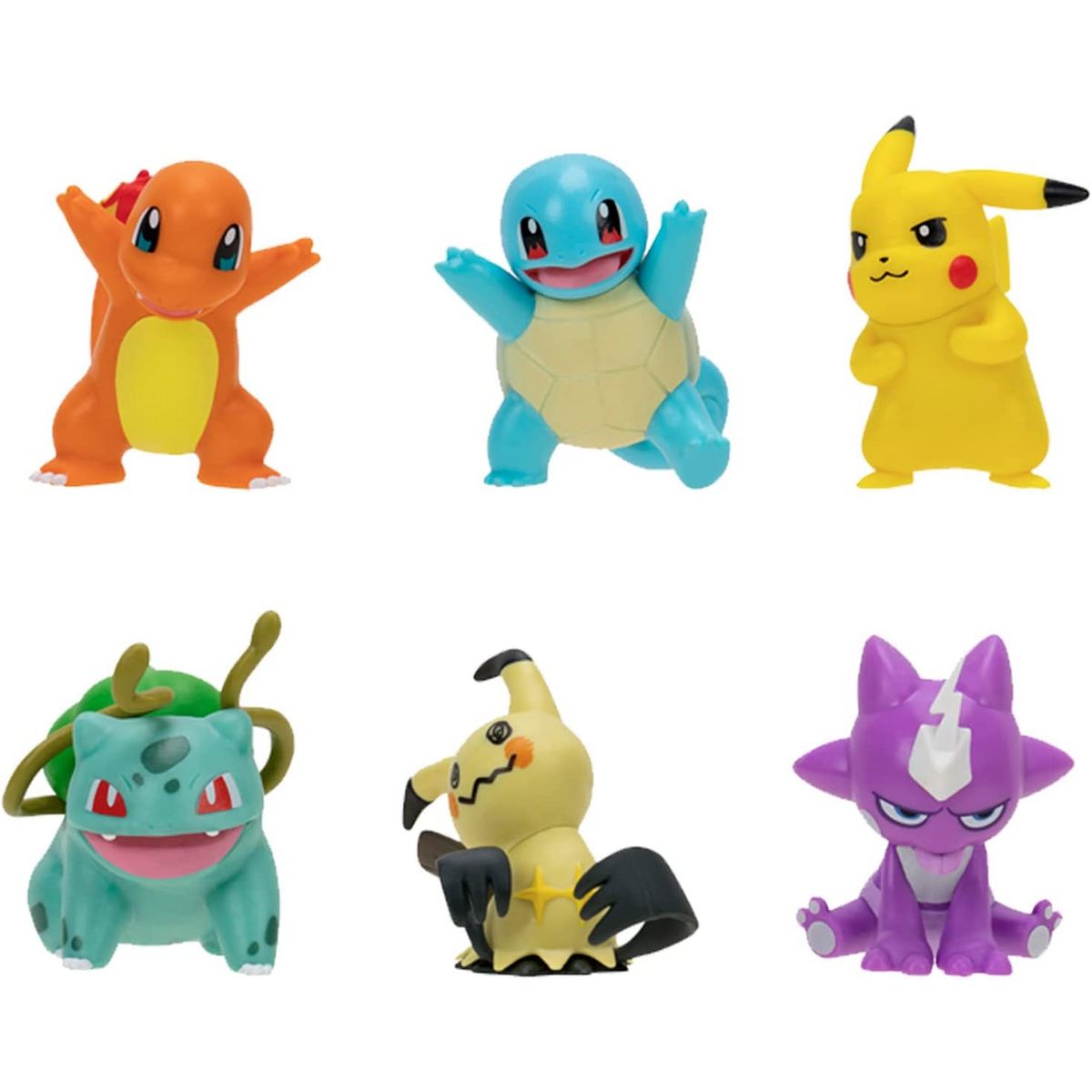 BANDAI Pack de 6 figurines Pokémon Collection n°3