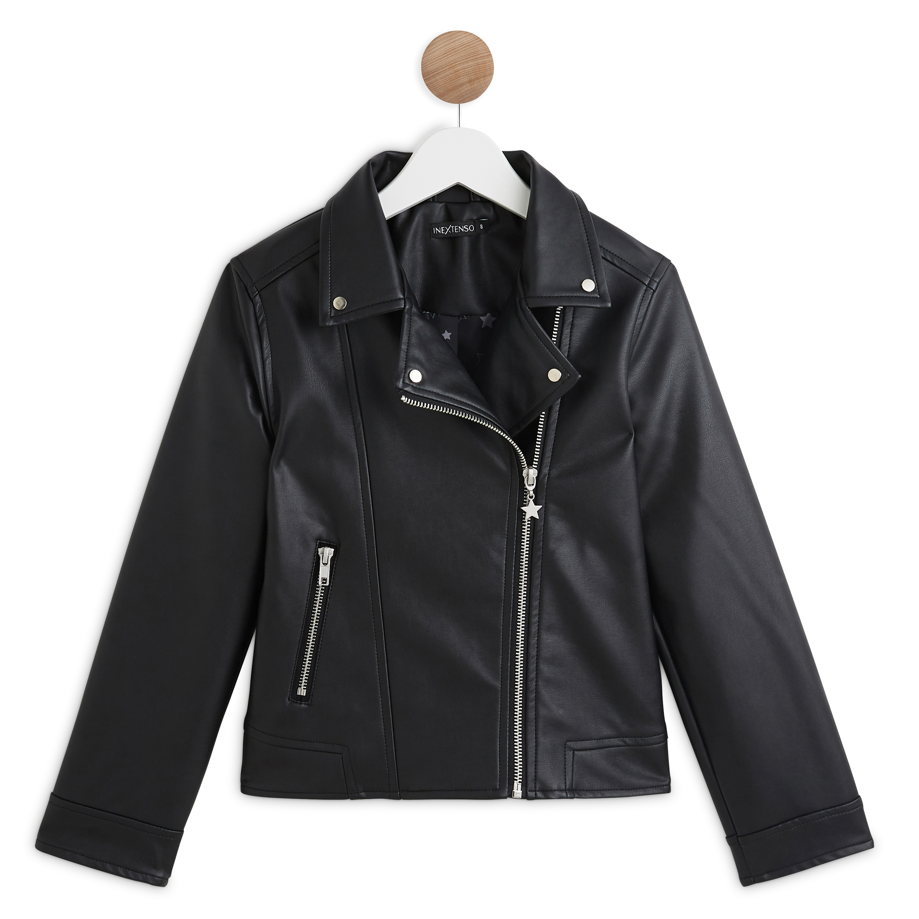 Veste simili cuir fille 8 ans sale