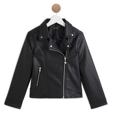 Veste cuir fille new arrivals