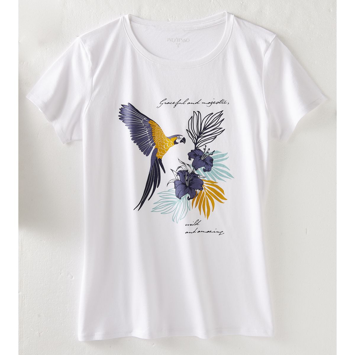 IN EXTENSO T shirt femme Blanc taille XL pas cher Auchan