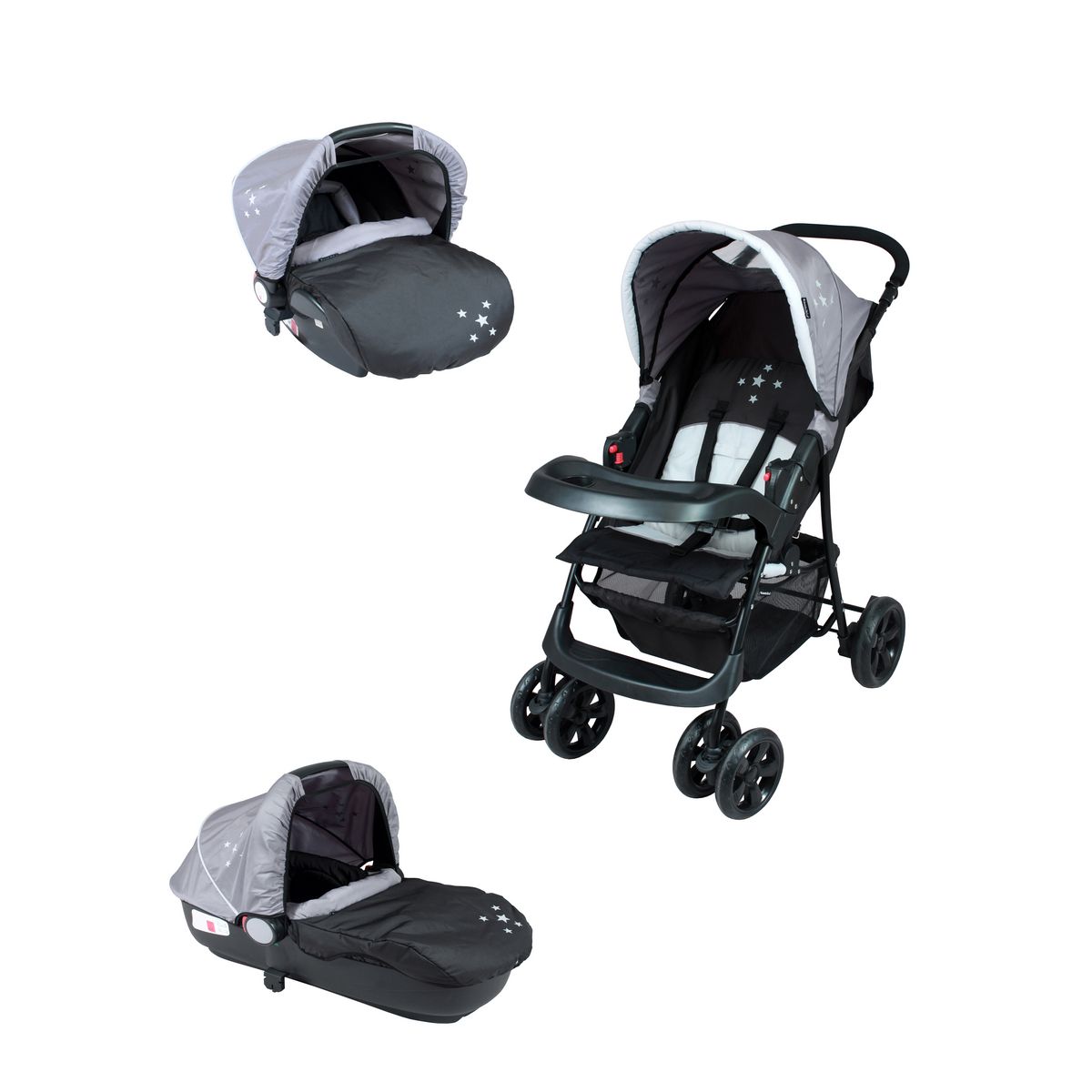 Poussette combiné hot sale trio bambisol