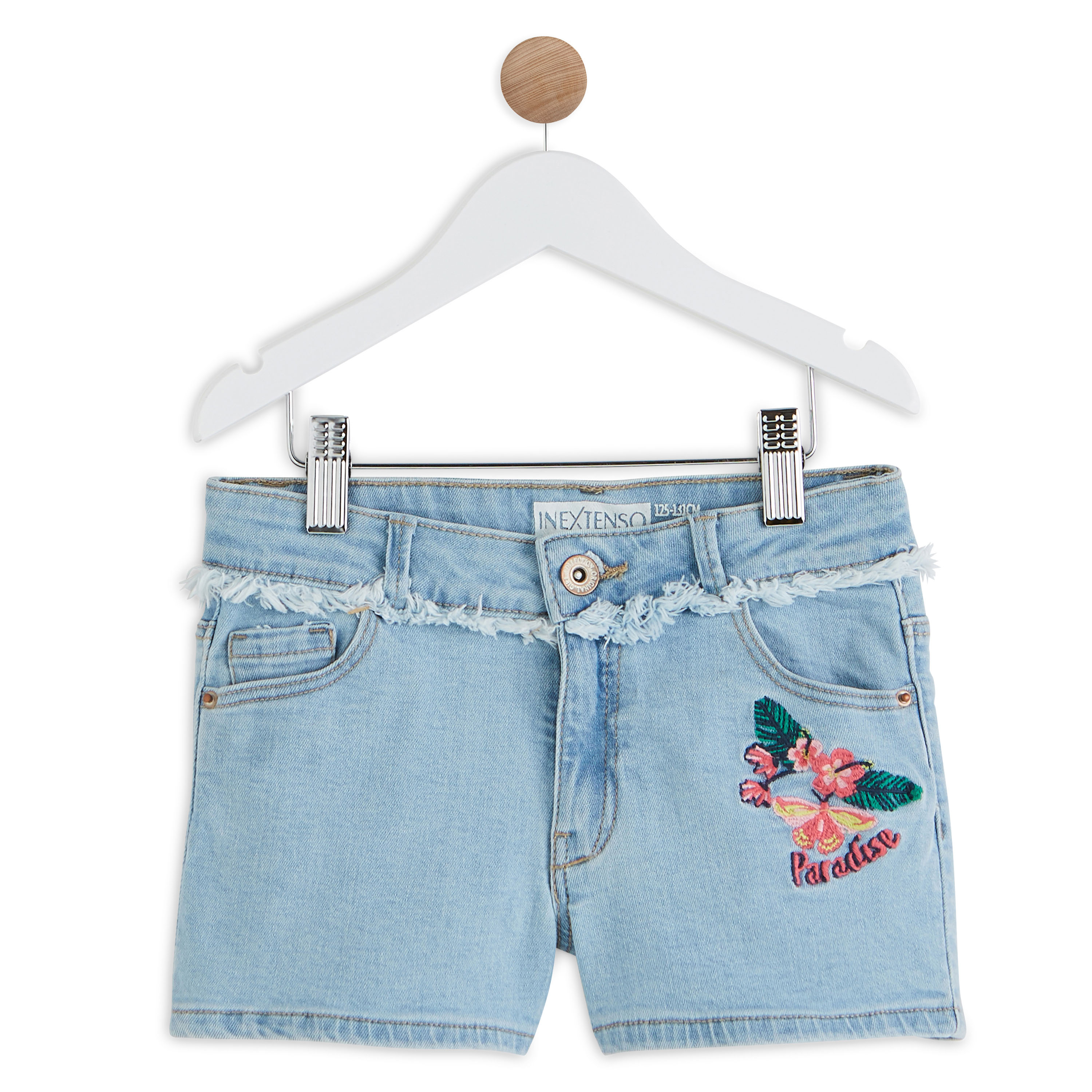 Short en jean discount fille