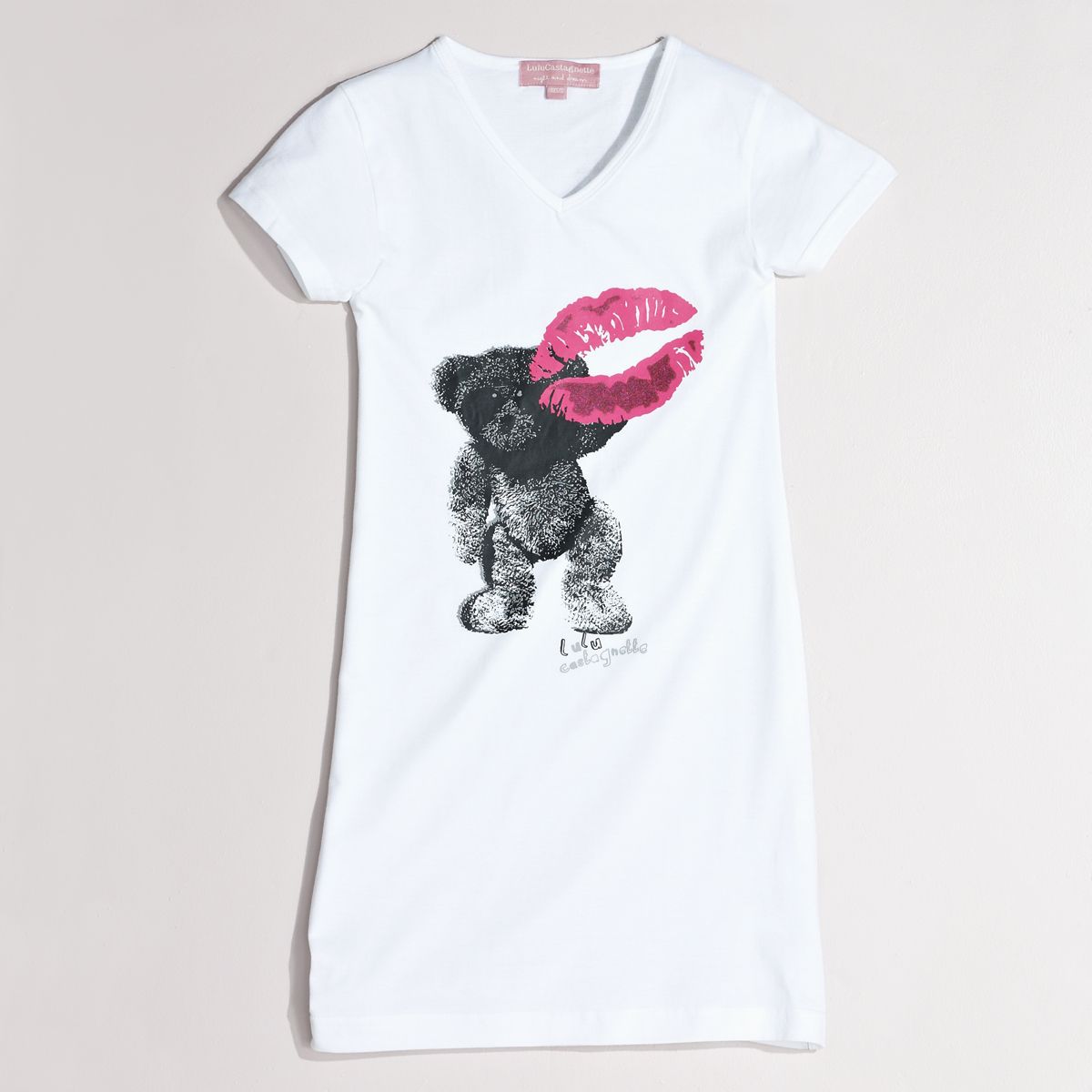 LULU CASTAGNETTE Maxi tee shirt fille pas cher Auchan.fr