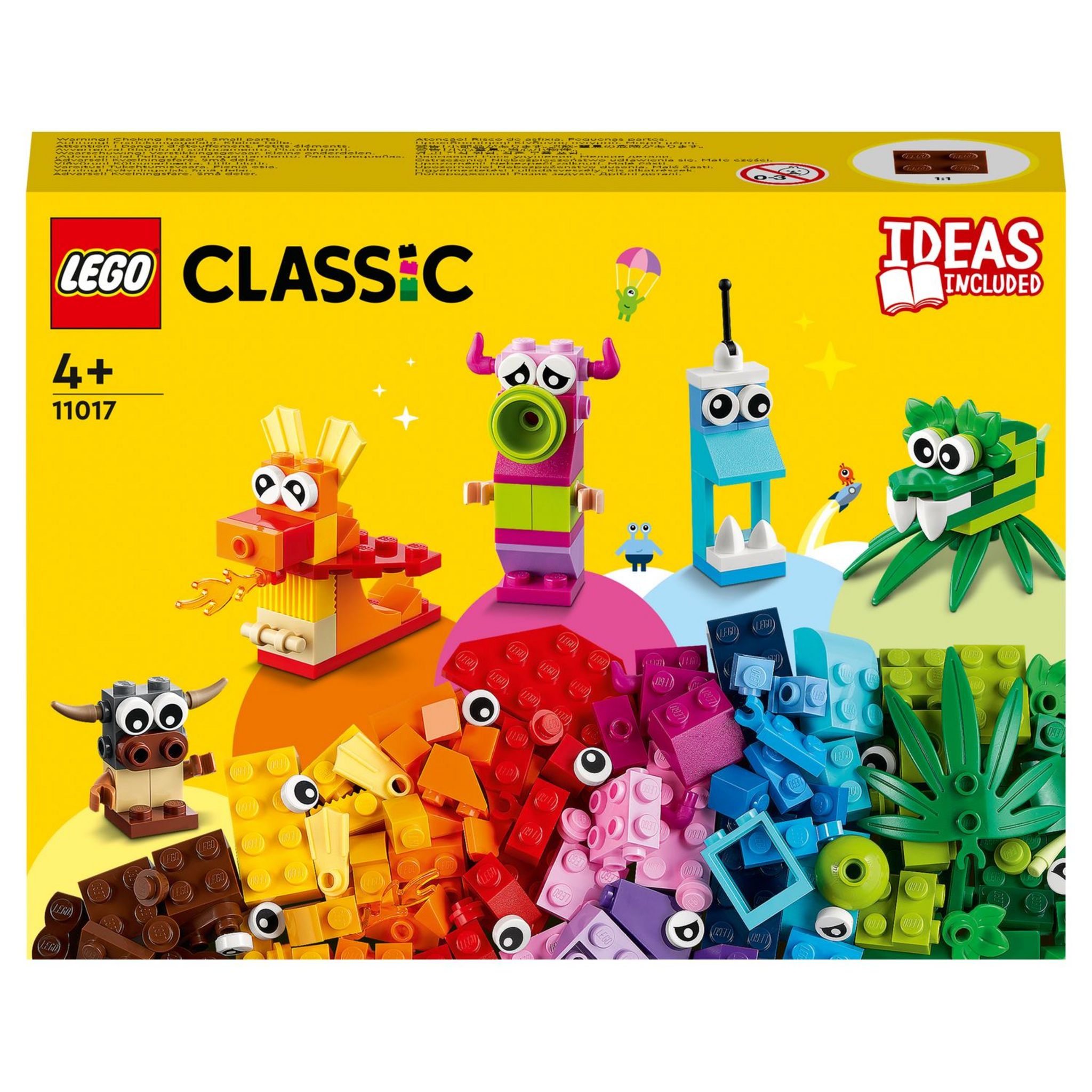LEGO Classic 11028 - L’amusement créatif pastel, Jouets Briques pour  Filles et Garçons Dès 5 Ans : Crème Glacée, Dinosaure, Chat et Plus pas  cher 