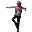 RUBIES Déguisement Top + cagoule ado Taille 12/13 ans Fortnite Black Knight