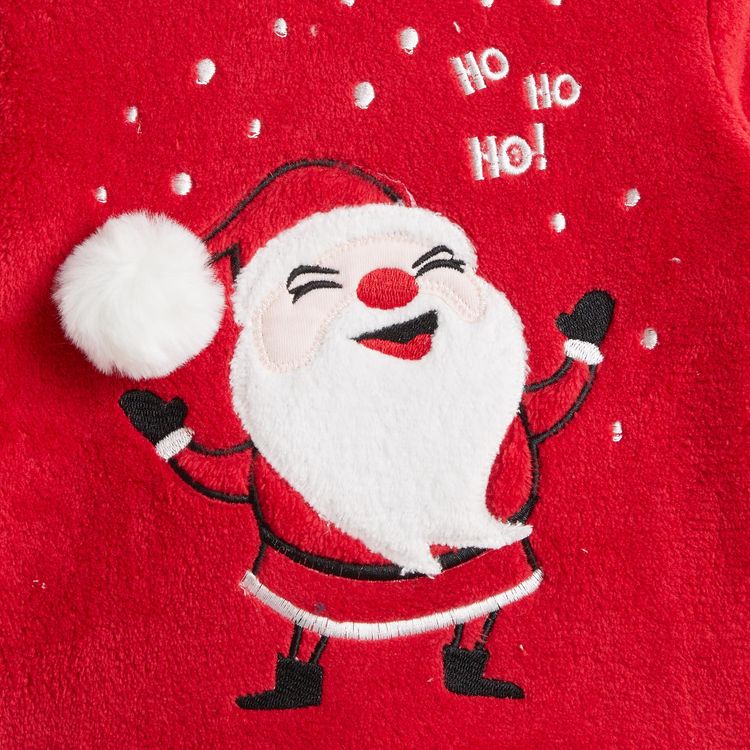 Pyjama 2 Pieces Pere Noel Bebe Pas Cher A Prix Auchan