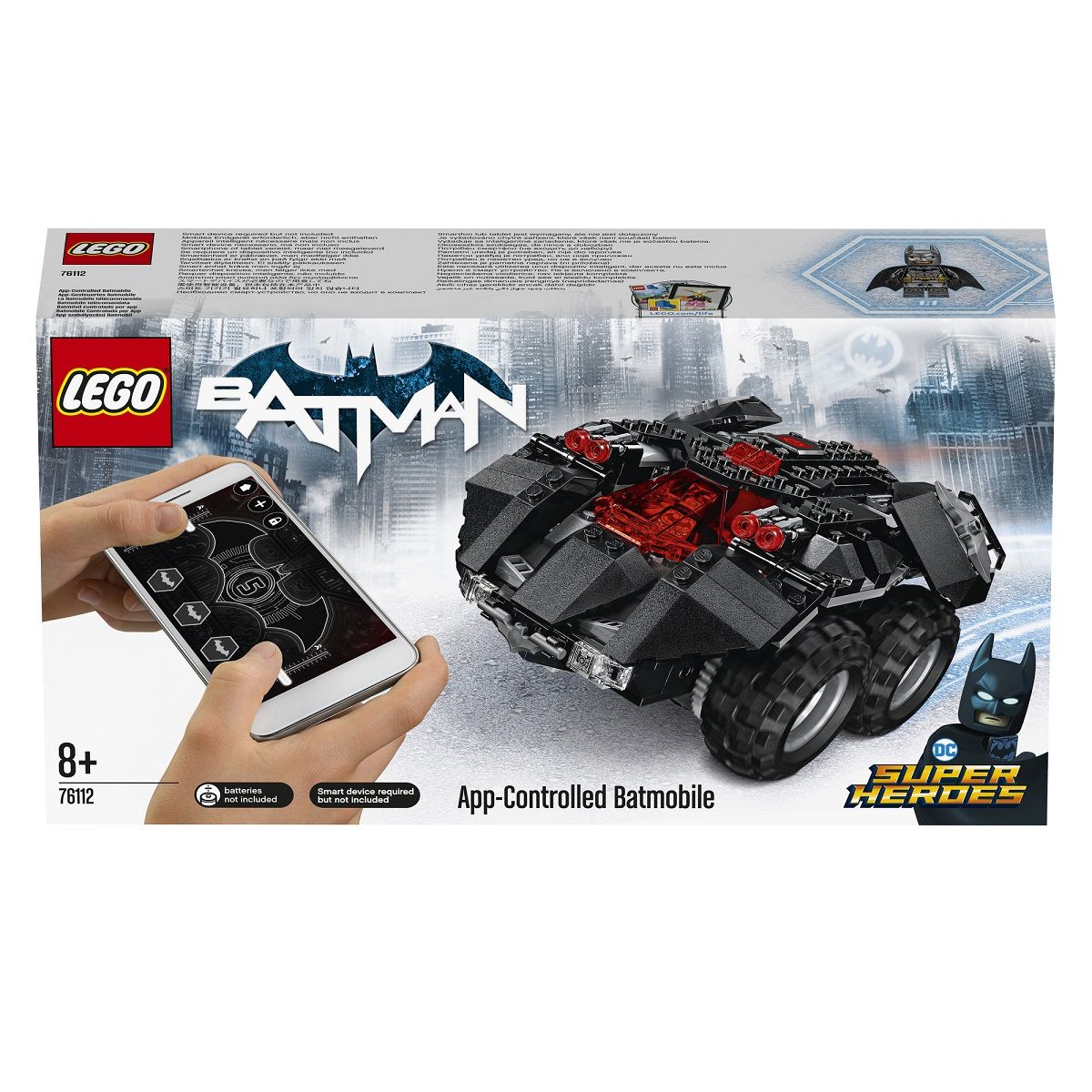 LEGO DC Super Heroes 76112 - La Batmobile télécommandée 
