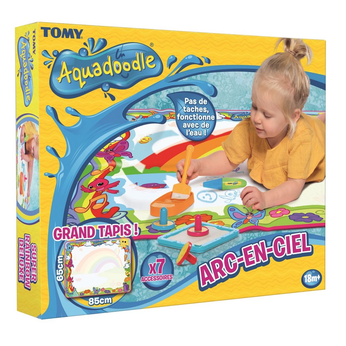 TOMY Grand tapis Aquadoodle Arc-en-ciel pas cher 