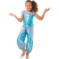 Déguisement classique Disney Princess - Gem Princesse Jasmine : Taille 3/4 ans - 3/4 ans (96 à 104 cm)