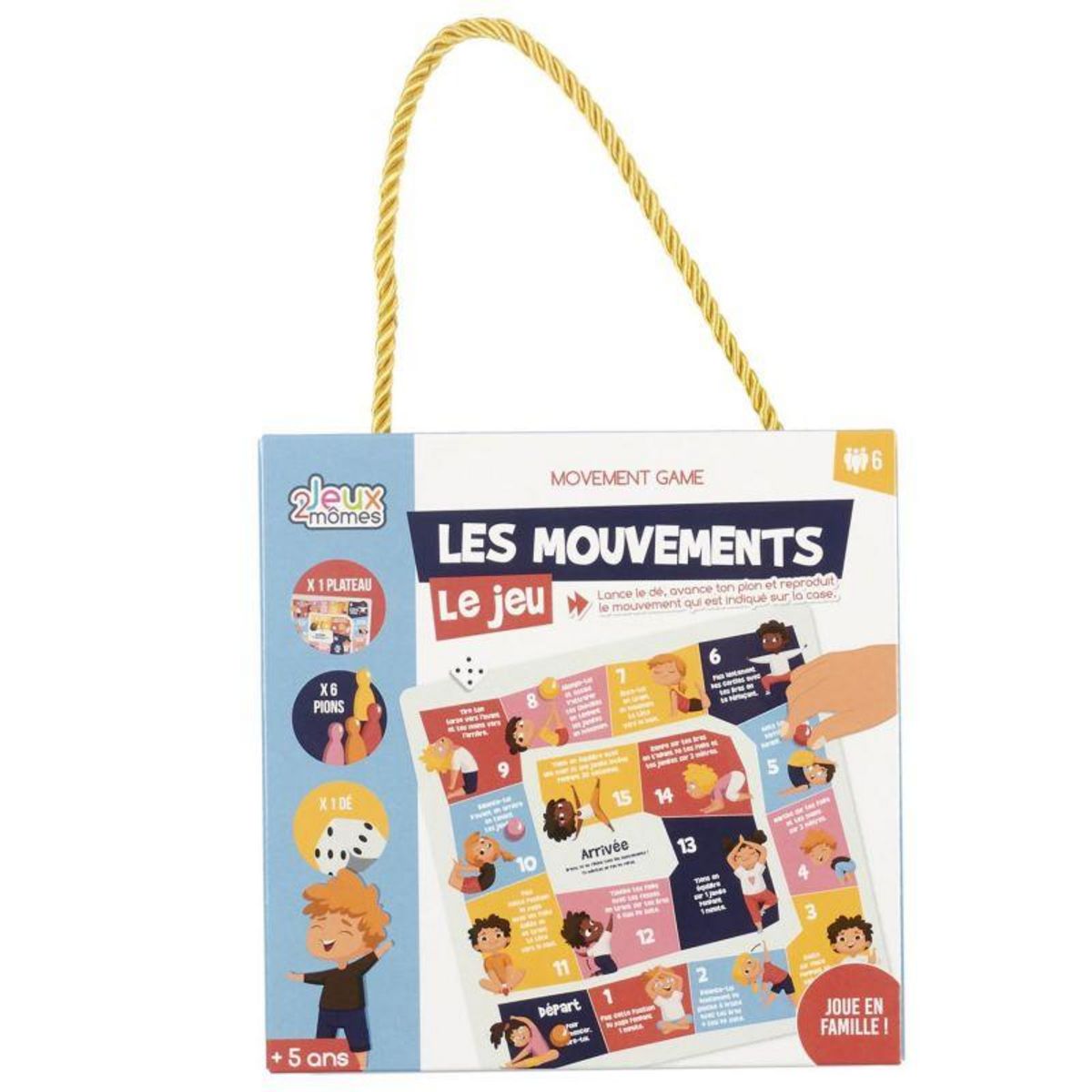 Paris Prix Jeu Enfant  Les Mouvements  28cm Multicolore