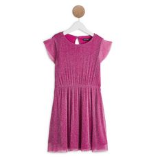 IN EXTENSO Robe tulle fille (Violet)