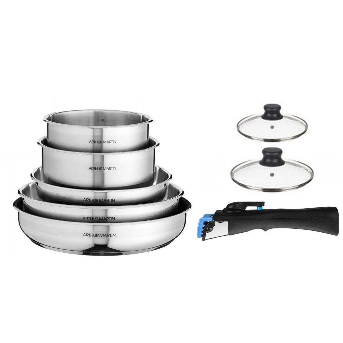 Batterie cuisine inox induction