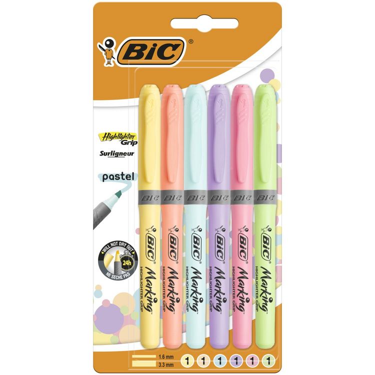 BIC Lot de 3 mini souris correctrices 5m blanc pas cher 