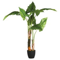  Plante Artificielle  Bananier  125cm Vert
