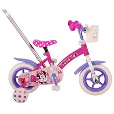 Vélo Disney Pat Patrouille 10 pouces avec canne directionnelle enfant