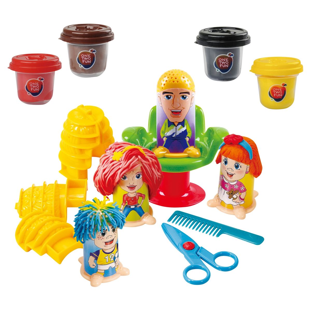 Promo Play-doh coiffeur créatif chez Auchan