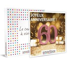 Smartbox Coffret Cadeau Joyeux Anniversaire Pour Femme 50 Ans 4712 Escapades Repas Seances De Bien Etre Et Aventures Sportives Pas Cher A Prix Auchan