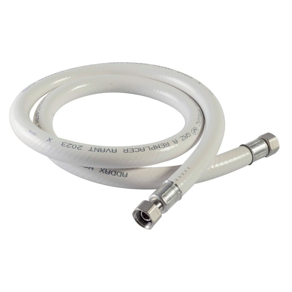 Tuyau gaz butane/propane flexible 2.00 m raccords à visser 20/150 et G1/2