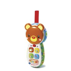 Vtech Telephone Allo Bebe Surprises Brun Des 12 Mois Pas Cher A Prix Auchan