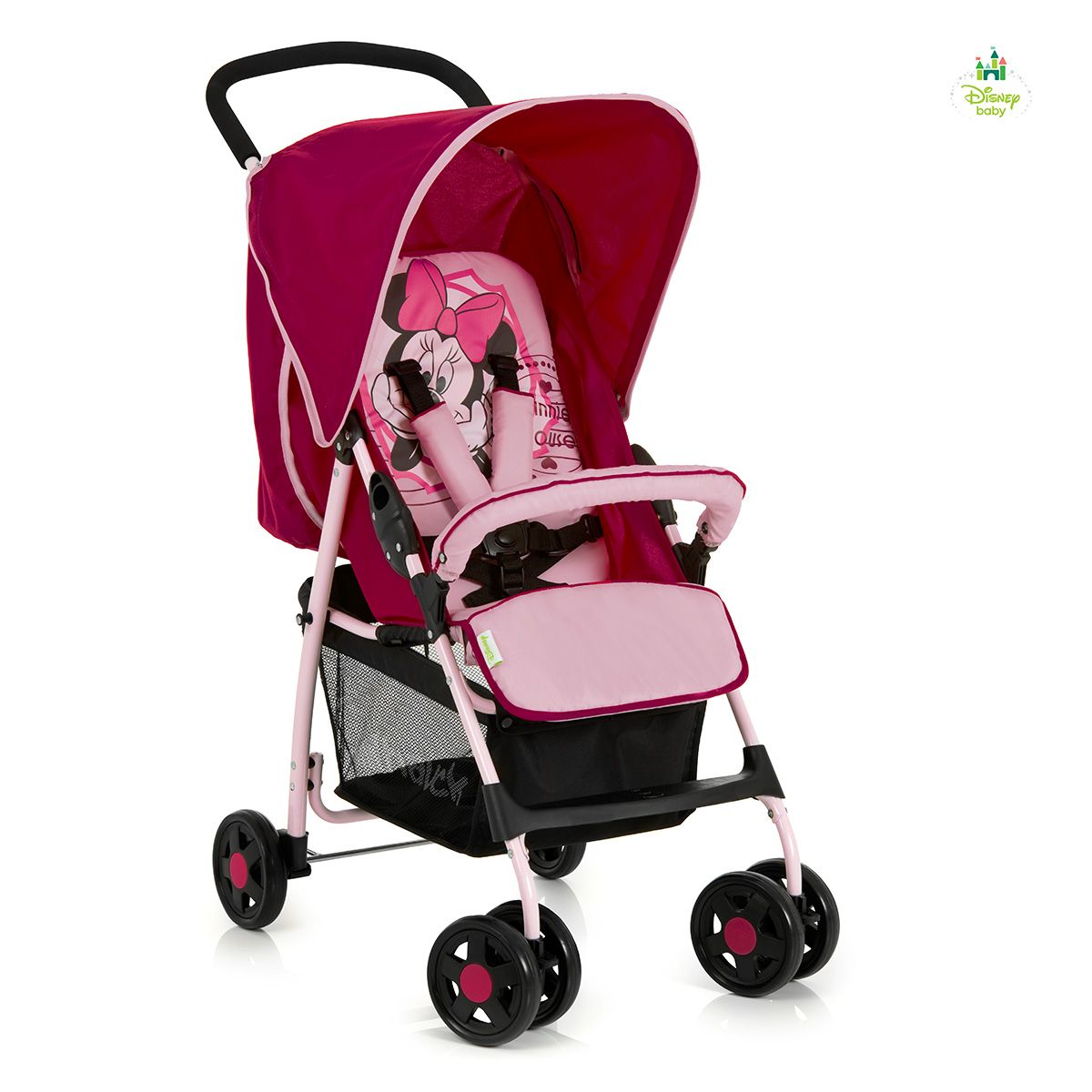 MINNIE Poussette 4 roues sport Minnie pas cher 