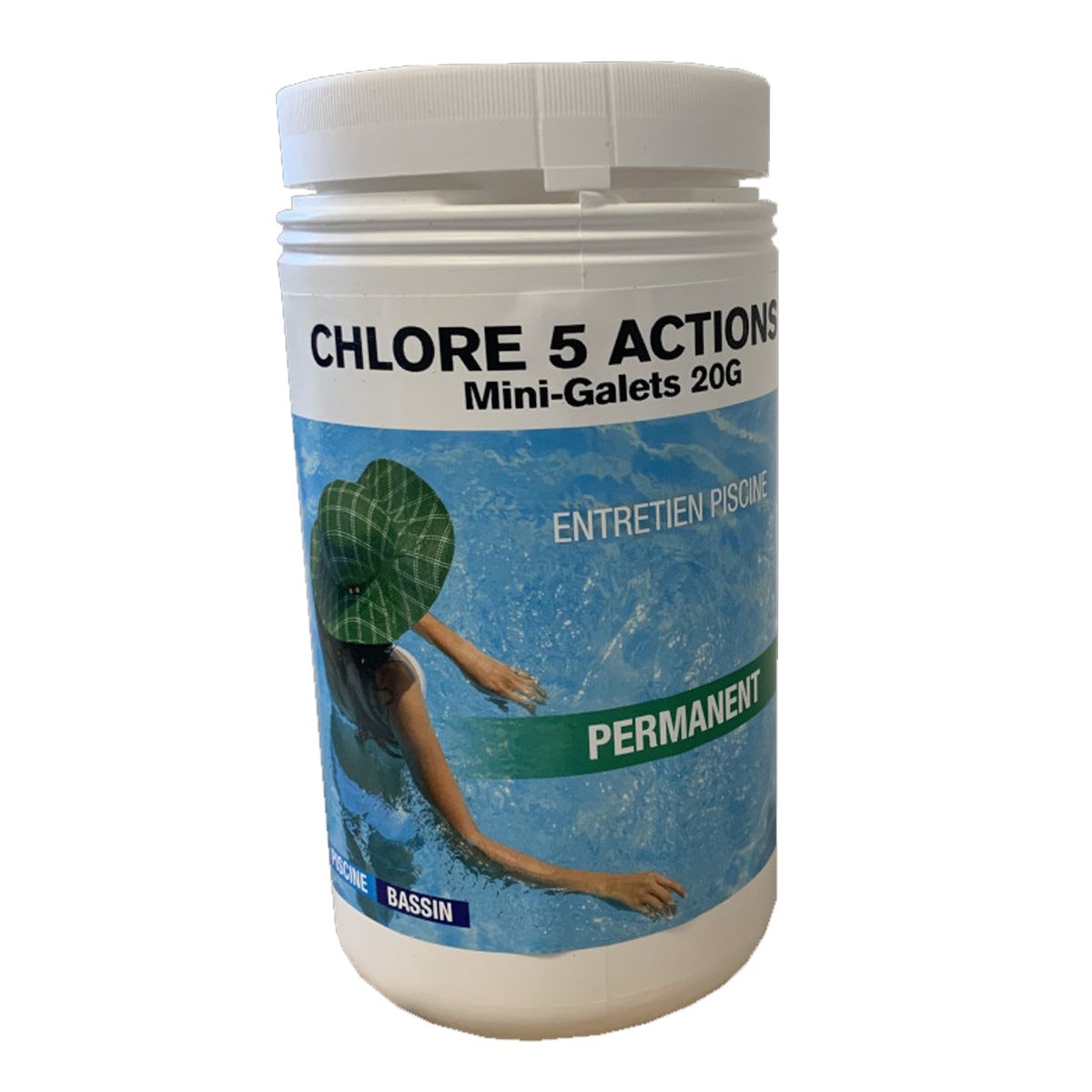 Nmp Chlore 5 actions mini-galets 20 gr 1kg - 36041bcm