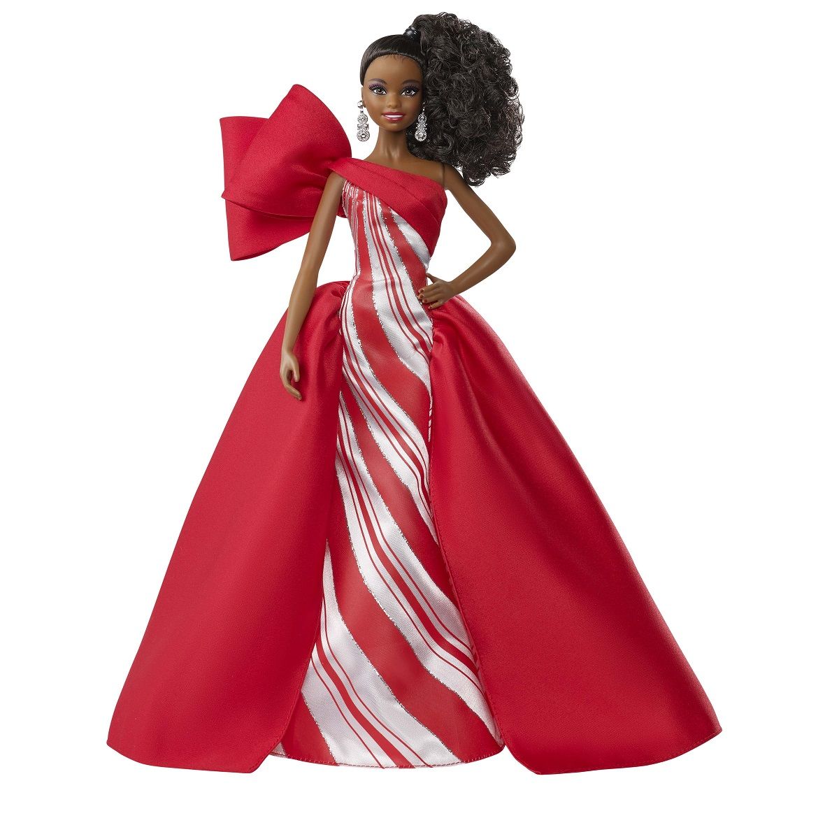 BARBIE Poupée Barbie cheveux noirs - Thèmes noël 2019 - Barbie pas