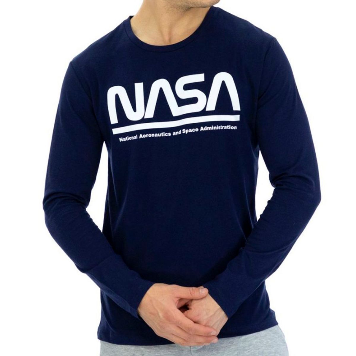 NASA T-shirt Marine Homme Nasa 03T