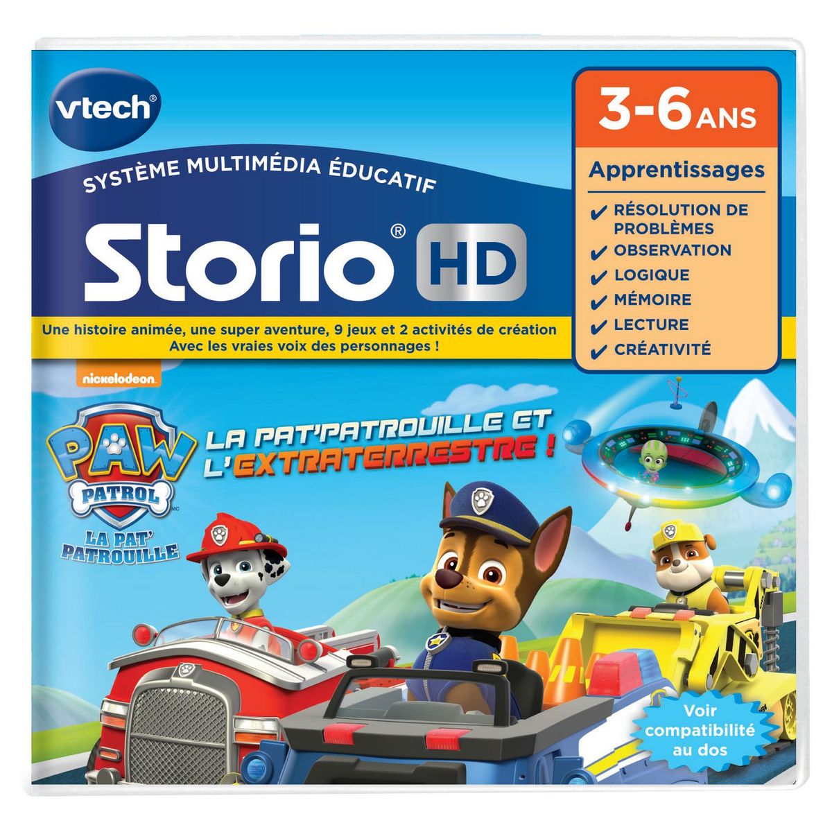 VTECH Etui support Storio Max 5'' Bleu pas cher 