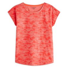IN EXTENSO T-shirt manches courtes rose femme (Rose corail)