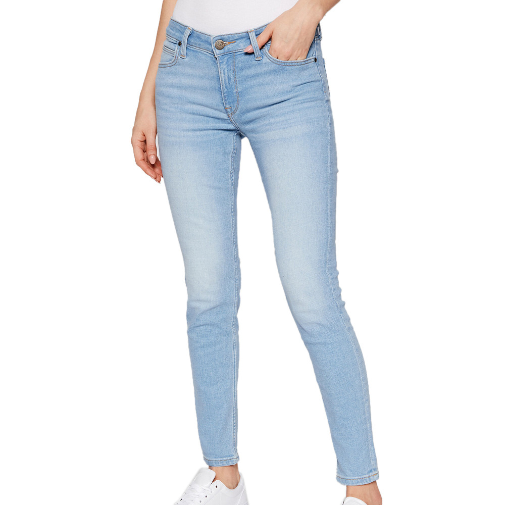 Pantalon jean clair outlet femme