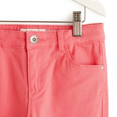 IN EXTENSO Pantalon twill fille (Rose corail)