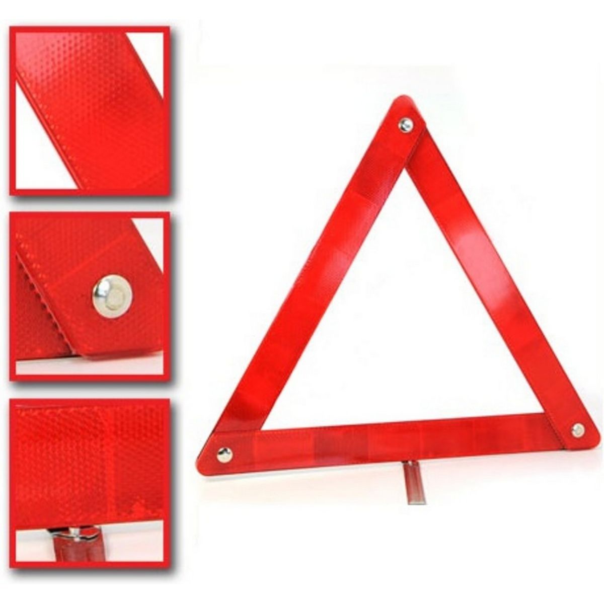  Triangle de signalisation compact pliable avertissement