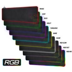 SPIRIT Of GAMER Tapis de souris RGB XXL  - taille 800 x 300 x 4 mm