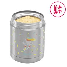 BADABULLE Boîte isotherme chaud/froid en inox Thermobox Toucan