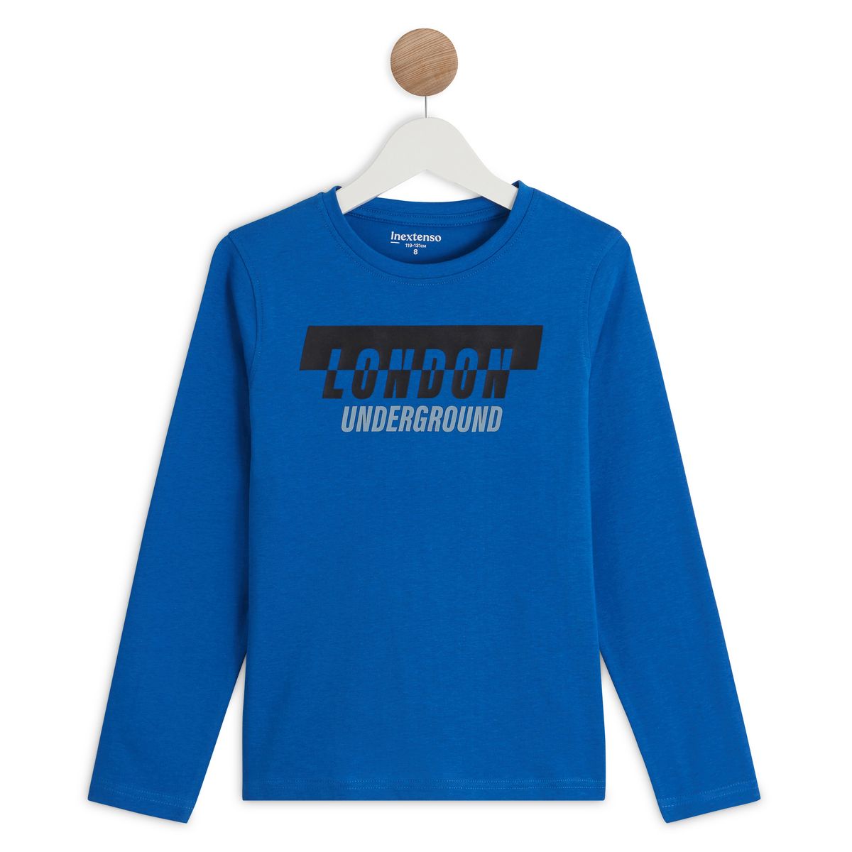 IN EXTENSO T-shirt manches longues garçon pas cher à prix Auchan