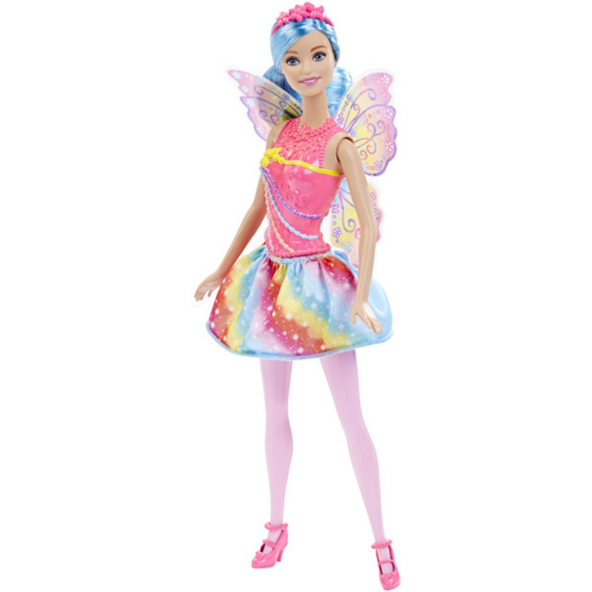 MATTEL Poupee Barbie Fee Multicolore Arc en ciel pas cher Auchan