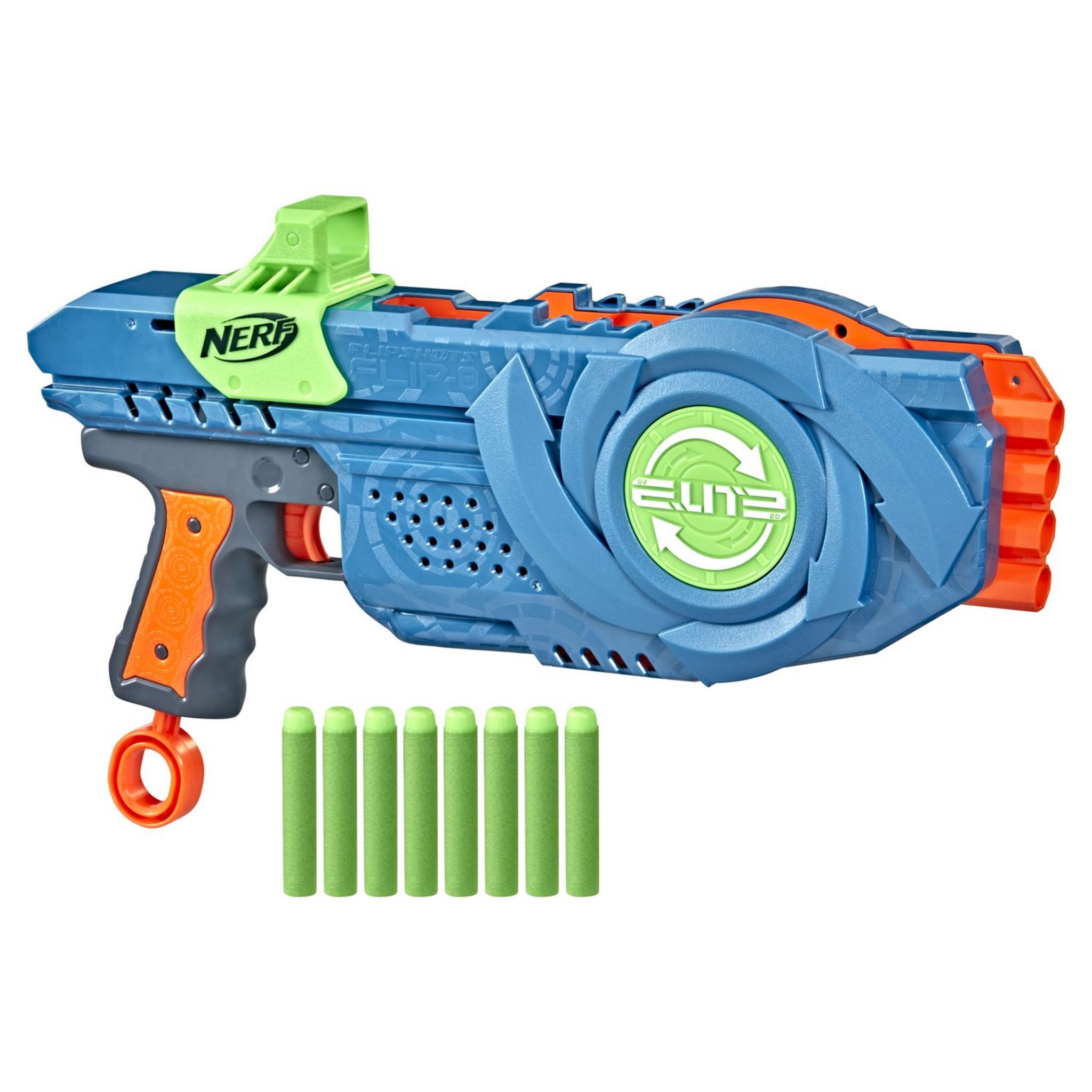 Blaster Nerf Elite 2.0 Turbine CS-18 avec 36 fléchettes en mousse