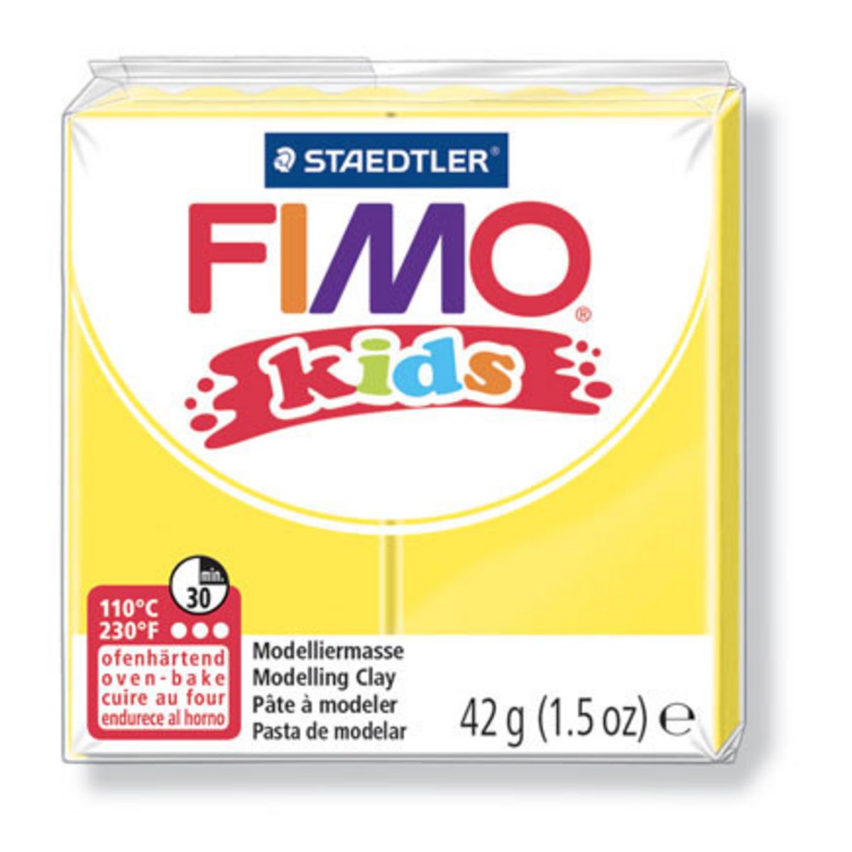 Fimo Pâte Fimo Kids 42 g Jaune 8030.1