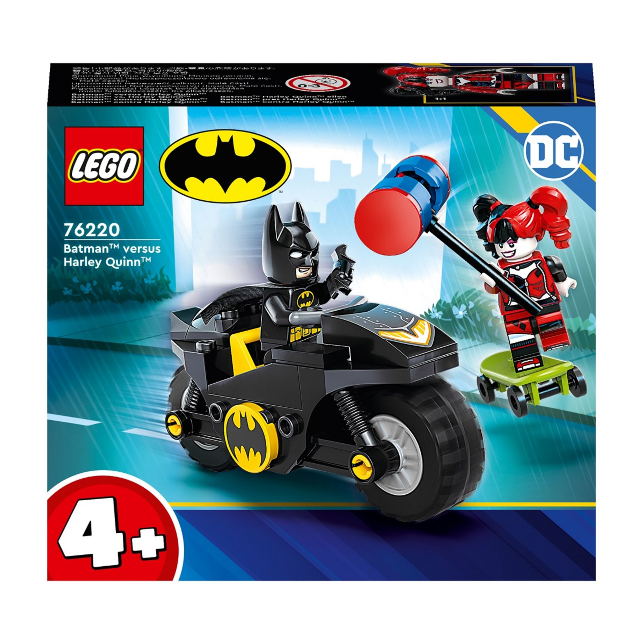 LEGO DC Comics Super Heroes 76200 Batman vs Harley Queen pas cher