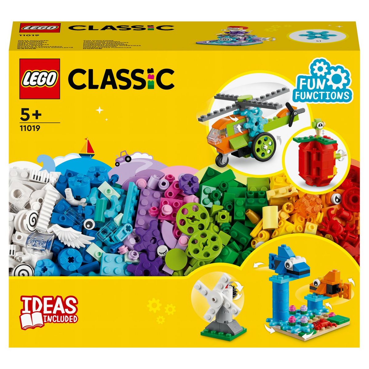 LEGO Classic 11019 - Briques et Fonctionnalités, Jouets de