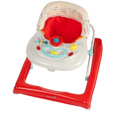 Safety First Trotteur Bebe Reglable Ludo Red Lines Pas Cher A Prix Auchan