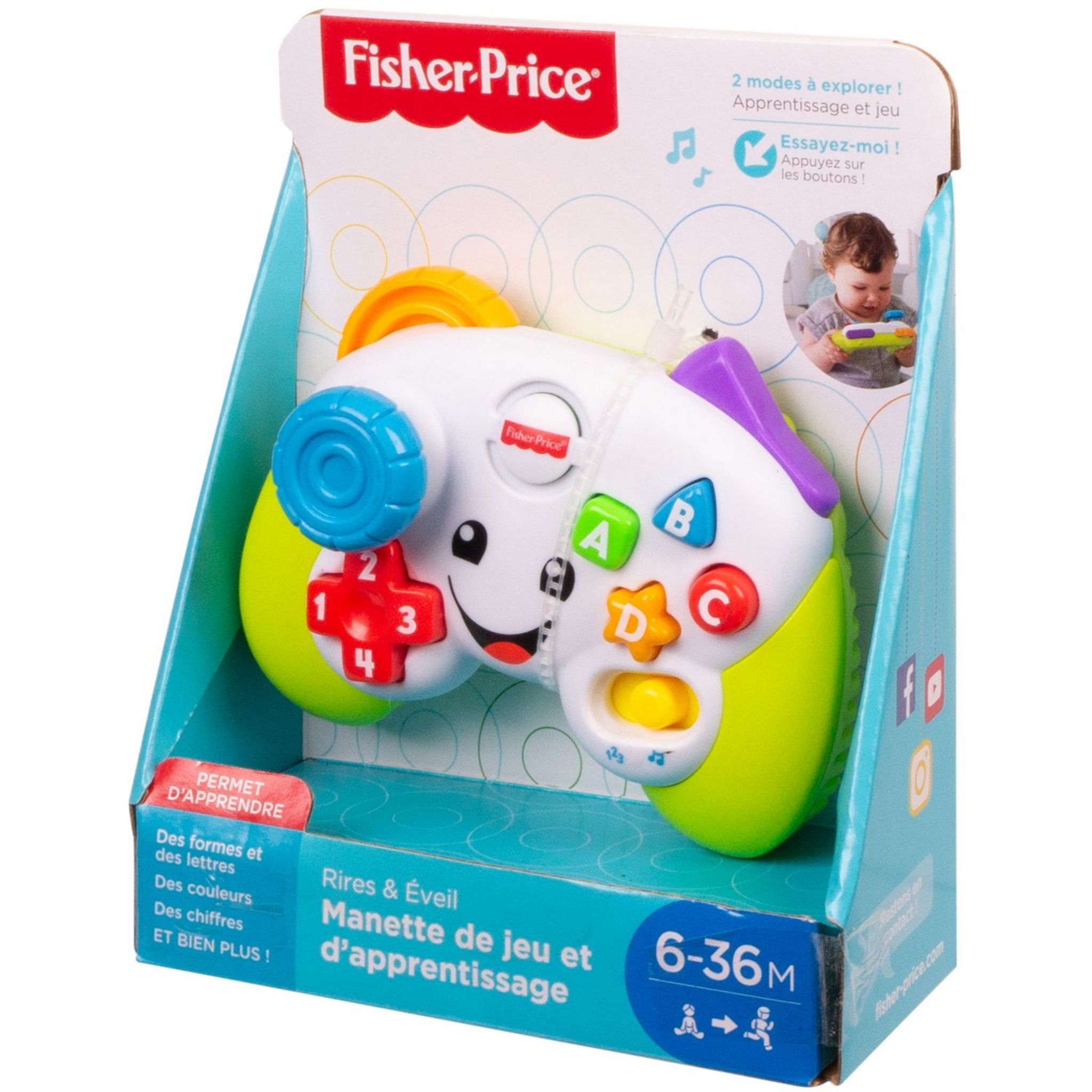 Manette jeux et apprentissage FISHER PRICE : la mantette à Prix