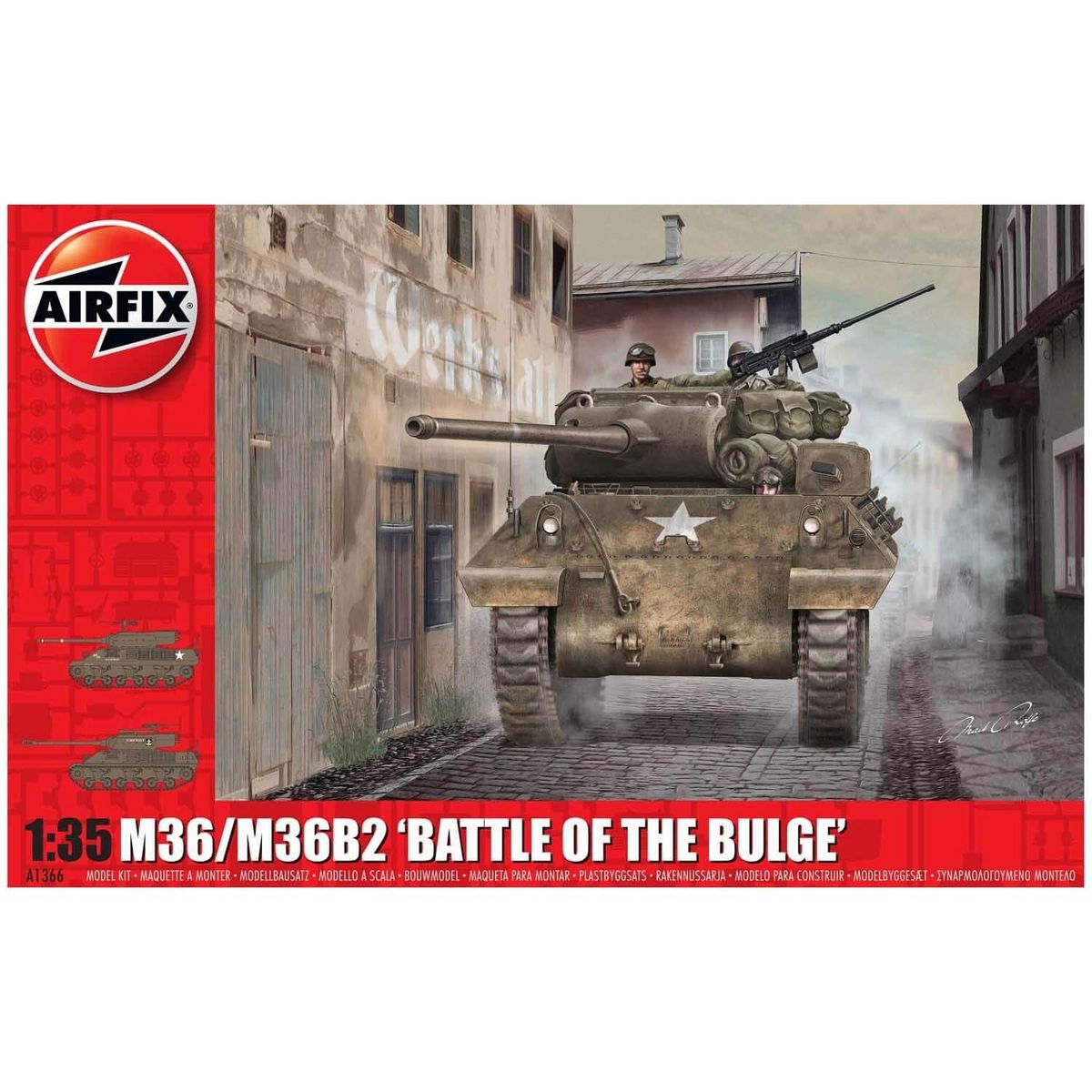 Airfix Maquette char : M36/M36B2, Battle of the Bulge