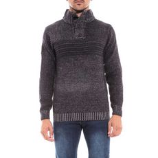 Ritchie pull col montant lookeo (Bleu marine)