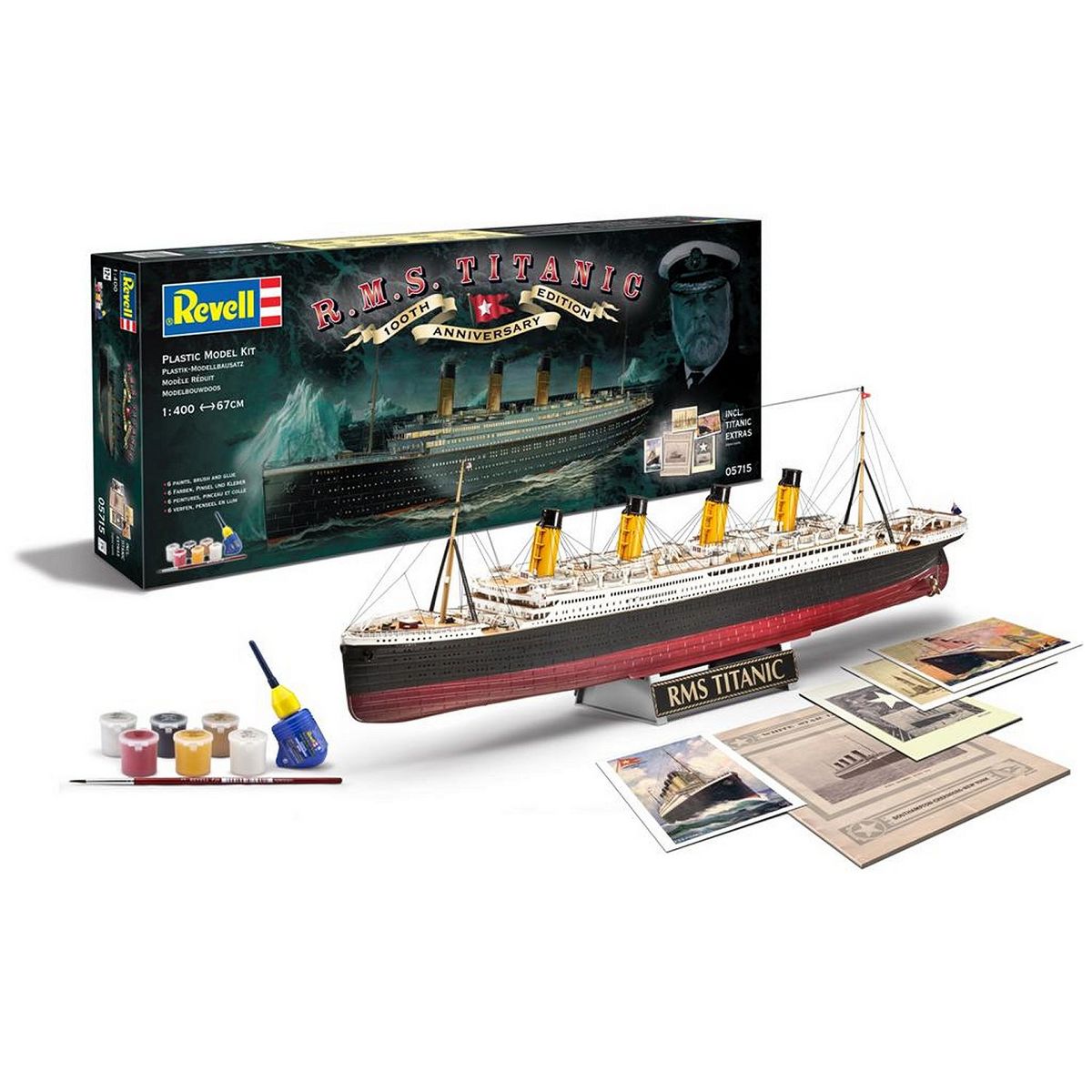 Revell Maquette bateau : Coffret Cadeau : R.M.S. Titanic 100th Anniversary Edition